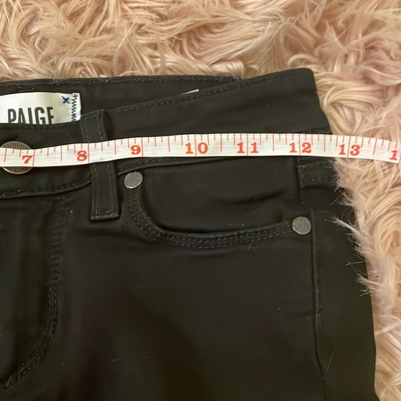 Paige Jeans Black Verdugo Crop 24 - Picture 7 of 9